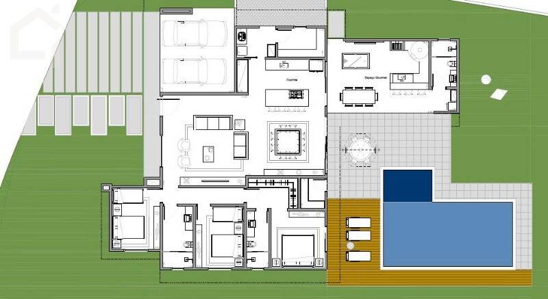 Casa, 3 quartos, 250 m² - Foto 19