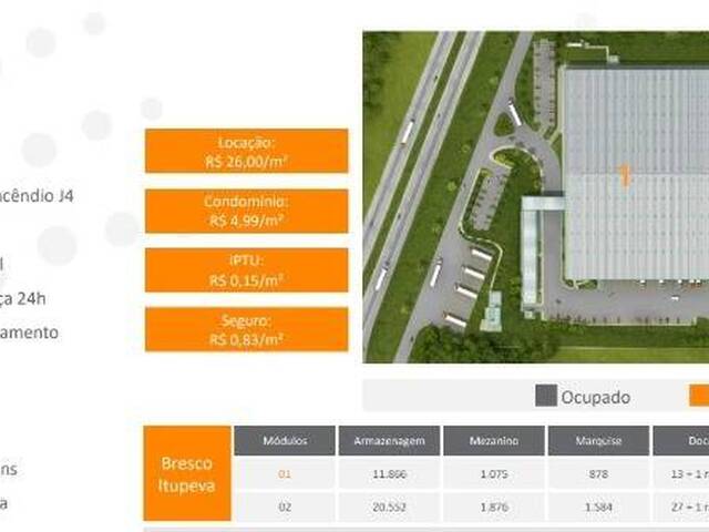 #5038 - Galpão para Locação em Itupeva - SP - 3